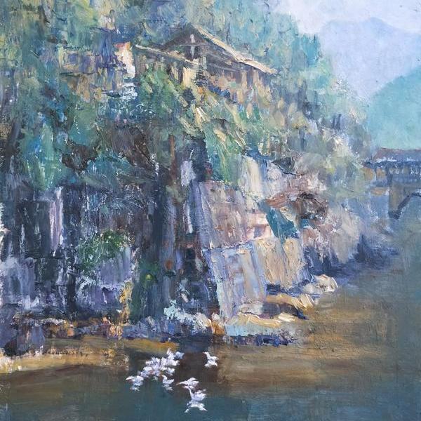 孔庆来-泰顺岭北一碧潭
