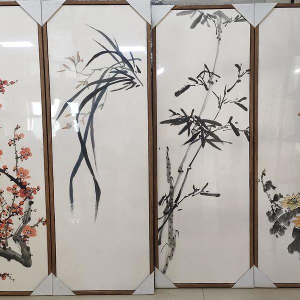 多吉堂国画-杨志鹏老师作品:梅兰竹菊#四大君子