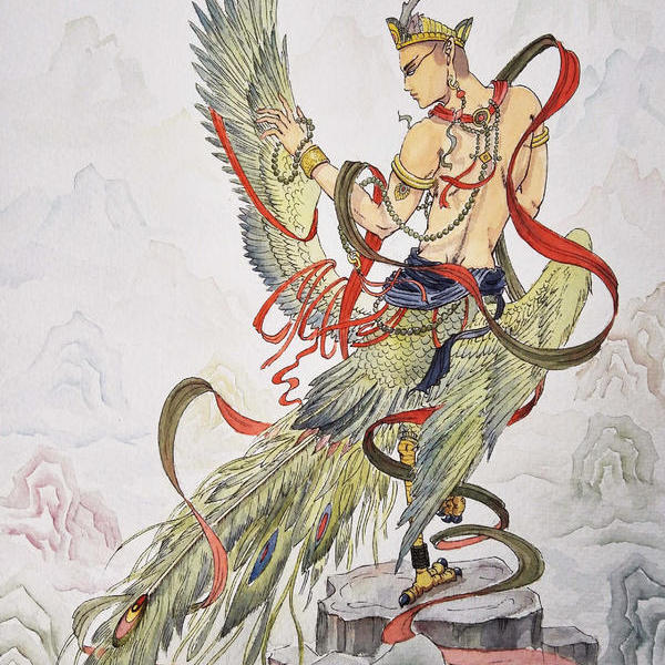 敦煌飞天帝释天