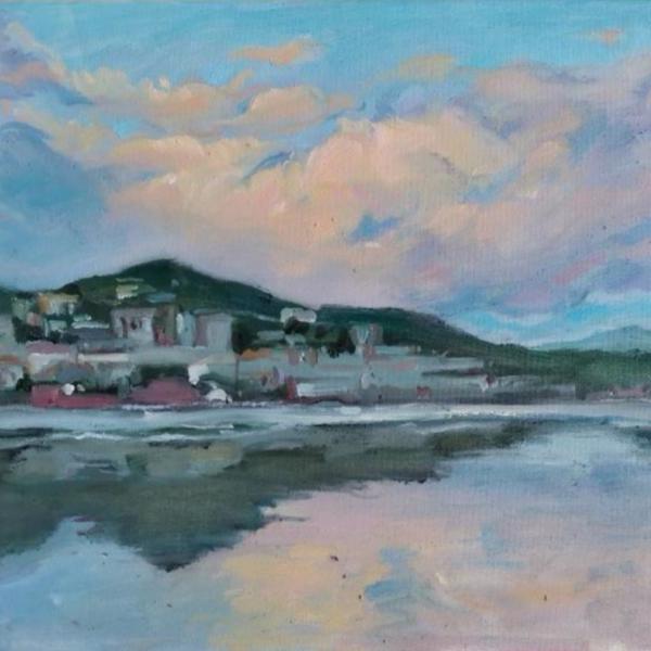 小桥流水 - 王耀辉的作品 | artand - 与艺术家面对面的在线画廊