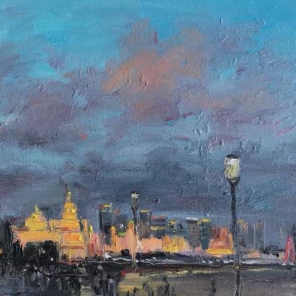 小桥流水 - 王耀辉的作品 | artand - 与艺术家面对面的在线画廊