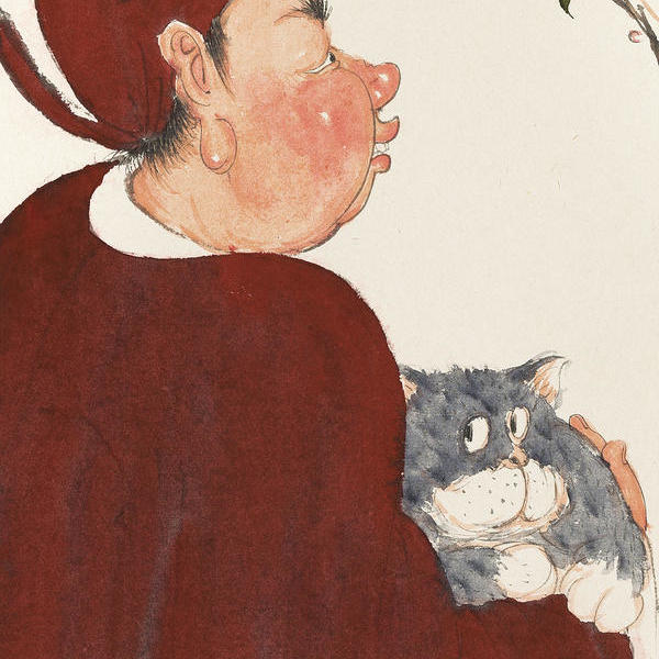 陈尘-人物造像三幅